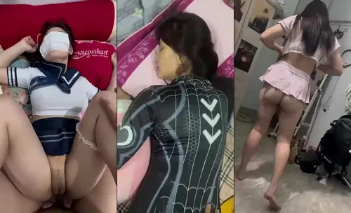 Bộ sưu tập đồ gợi tình em: người nhện y tá nữ sinh hầu gái